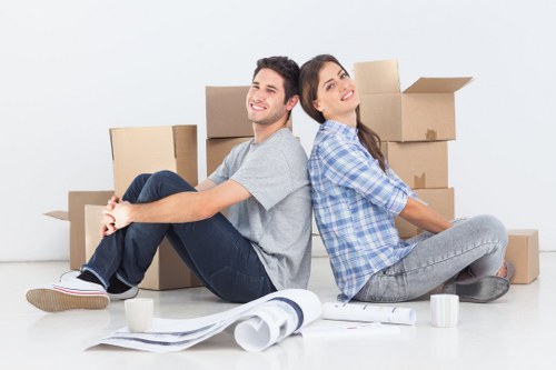 House removalists handling delicate items with care